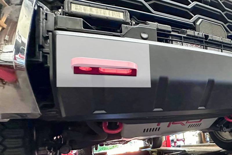 NYTOP Front Recovery Points Cutout Template for Tundra (2022-2025)