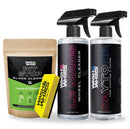 WASH&WHIPS Wheel & Tire Wash & Shine Kit - $48 Value - Aspire Auto Accessories