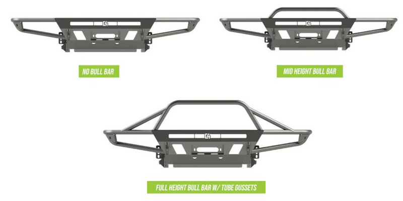 C4 Fabrications Hybrid Front Bumper For Toyota Tundra (2007-2013)