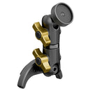 LINK™ Vent Mount Bracket With Midland MXT275 and MXT575 Magnetic CB Radio Mic Holder | 2016-2023 Toyota Tacoma and 2014-2021 Toyota Tundra | Choose Your Arm Length - Aspire Auto Accessories