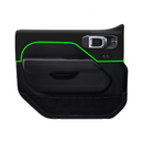 Adventure Life USA Door Skins Matte Black for Wrangler JL (2018-2024)