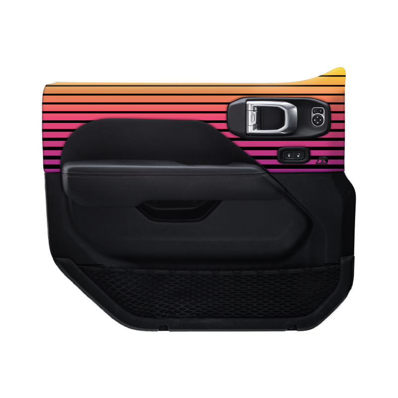 Adventure Life USA Door Skins Gradient for Wrangler JL (2018-2025)