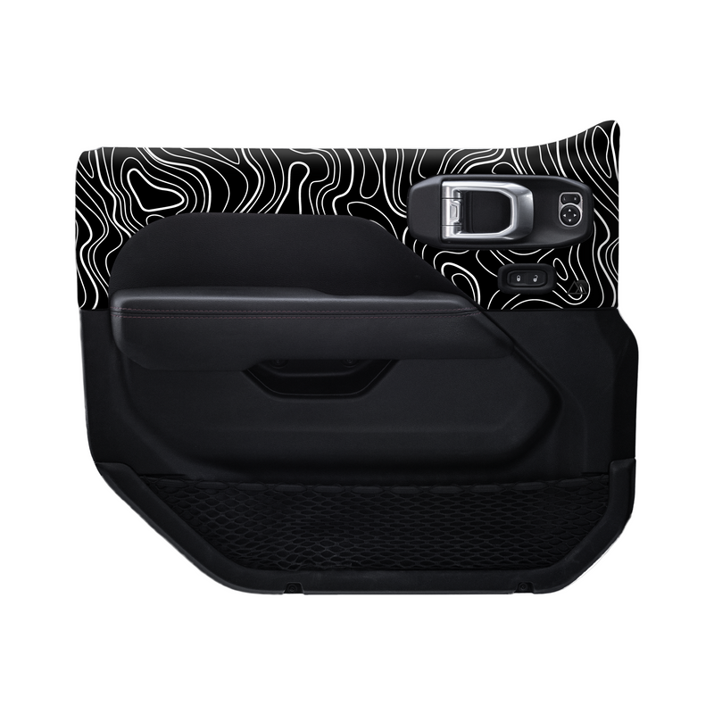 Adventure Life USA Door Skins Topographic for Wrangler JL (2018-2024)