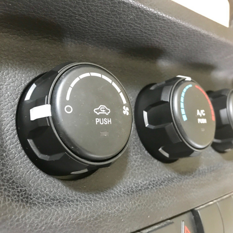 AJT Climate Knobs for Jeep Wrangler JK (2011-2018) - Aspire Auto Accessories