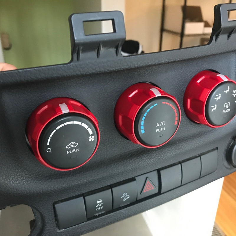 AJT Climate Knobs for Jeep Wrangler JK (2011-2018) - Aspire Auto Accessories