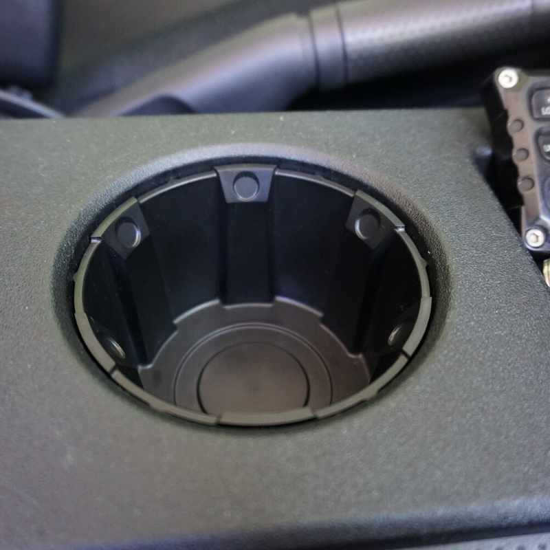 AJT Cup Holder Insert for 2007-2014 FJ Cruiser - Aspire Auto Accessories