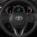 AJT Design Blank Steering Wheel Emblem Overlay (Select  Models) - Aspire Auto Accessories