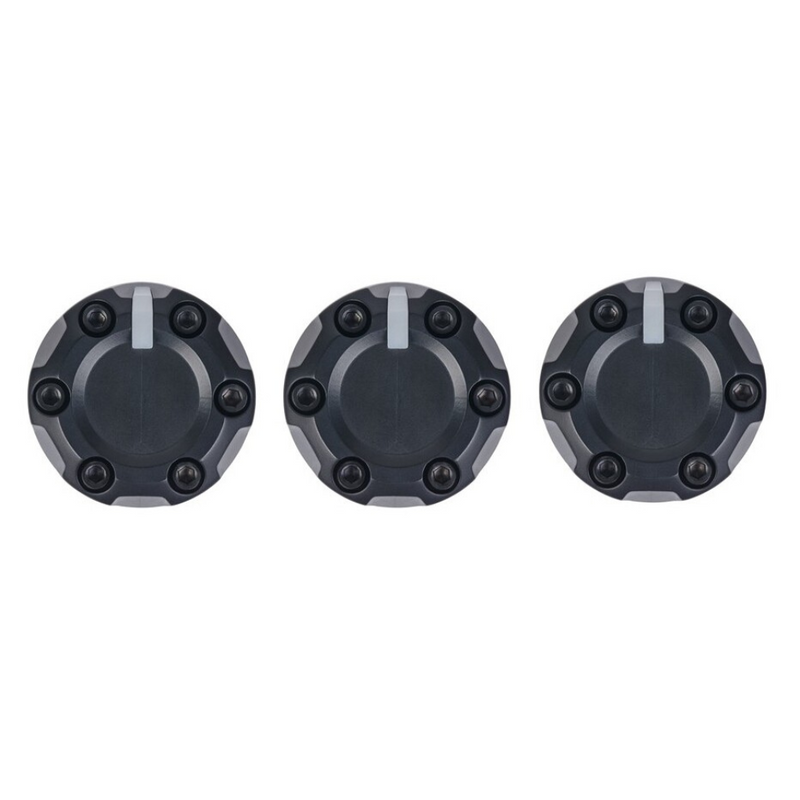 AJT Design 3-Pack Climate Knobs for 2005-2015 Tacoma - Aspire Auto Accessories