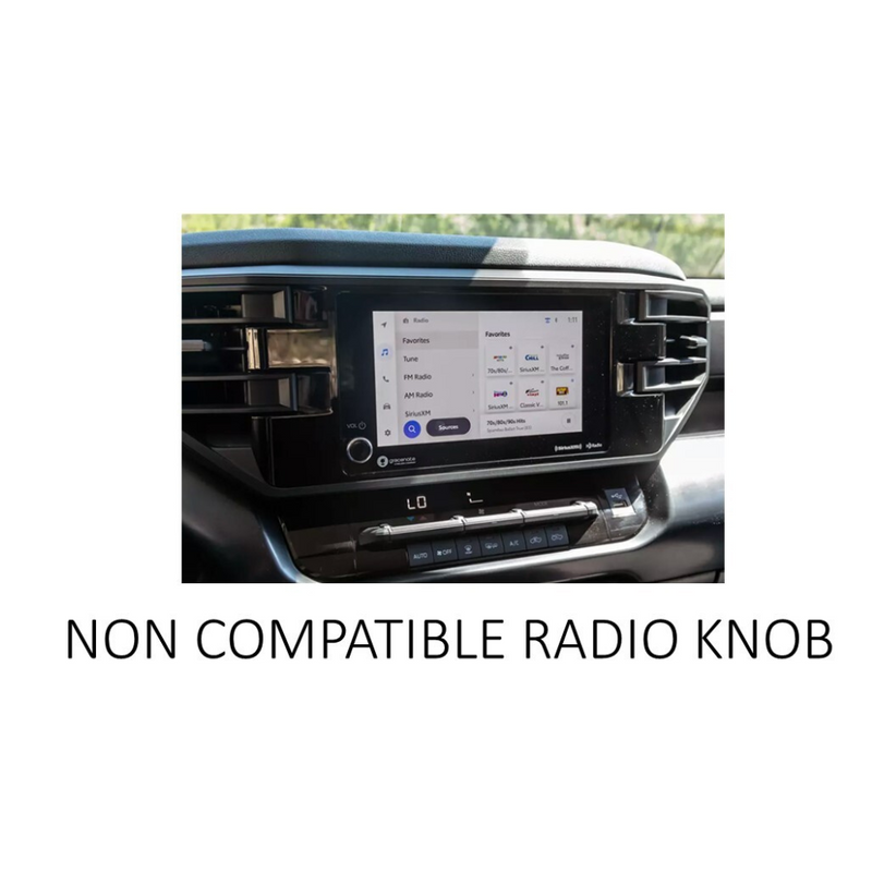 AJT Design V1 Radio Knob for 4Runner (2025+) - Aspire Auto Accessories