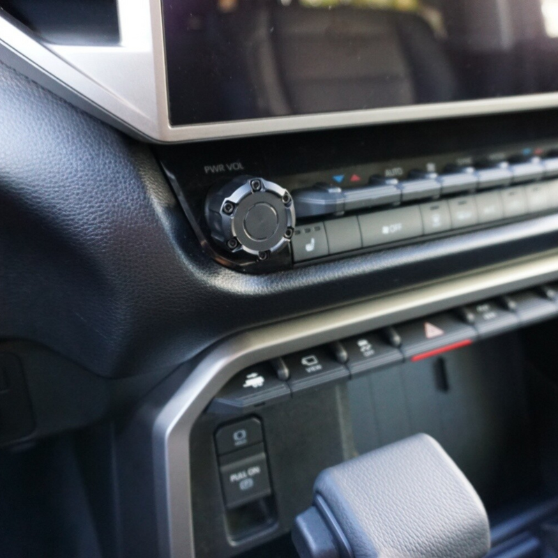 AJT Design V1 Radio Knob for 4Runner (2025+) - Aspire Auto Accessories