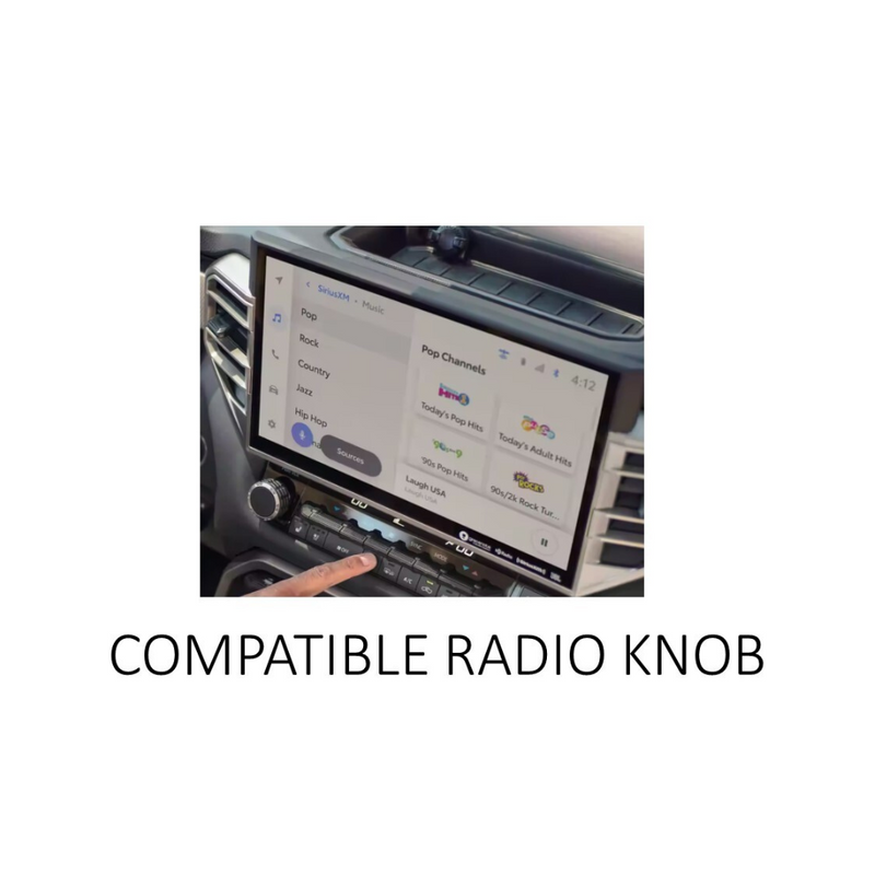 AJT Design V1 Radio Knob for 4Runner (2025+) - Aspire Auto Accessories