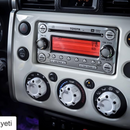 AJT Design Climate Knobs for 2007-2014 FJ Cruiser - Aspire Auto Accessories