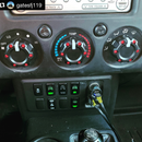 AJT Design Climate Knobs for 2007-2014 FJ Cruiser - Aspire Auto Accessories