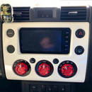 AJT Design Climate Knobs for 2007-2014 FJ Cruiser - Aspire Auto Accessories