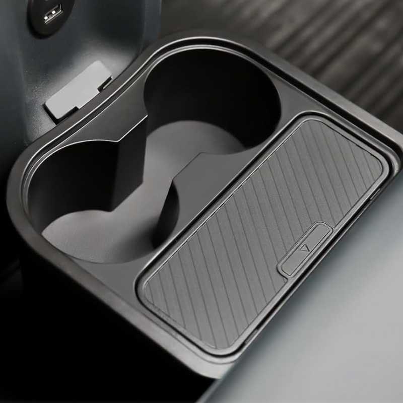 Rear Cup Holder Trash Can Storage Box (2022-2024 Ford Maverick)