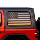 Adventure Life USA American Flag Window Graphics for Wrangler (1996-2024) - Aspire Auto Accessories