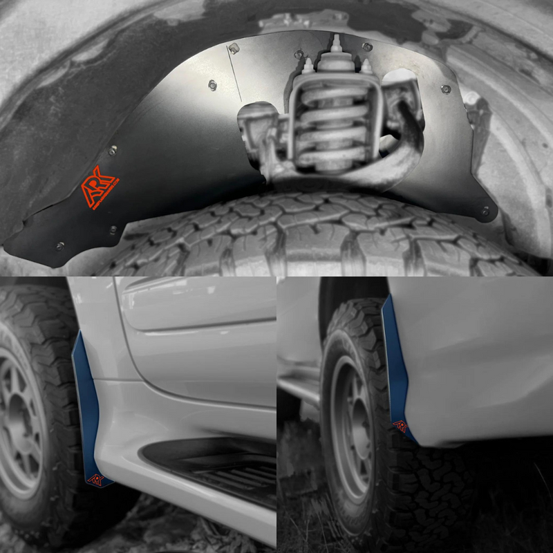 Ark TriXpoly Splash Guards & Micro Deletes for Lexus GX460 (2010-2024) - Aspire Auto Accessories