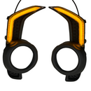 LED DRL Fog Light Fang Bezel Kit for 4Runner (2014-2024) - Aspire Auto Accessories