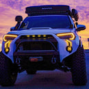 LED DRL Fog Light Fang Bezel Kit for 4Runner (2014-2024) - Aspire Auto Accessories