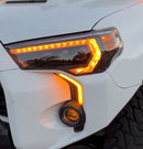 LED DRL Fog Light Fang Bezel Kit for 4Runner (2014-2024) - Aspire Auto Accessories