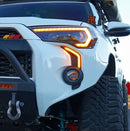 LED DRL Fog Light Fang Bezel Kit for 4Runner (2014-2024) - Aspire Auto Accessories