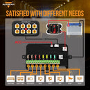 Auxbeam 8 Gang Switch Control Panel - Aspire Auto Accessories