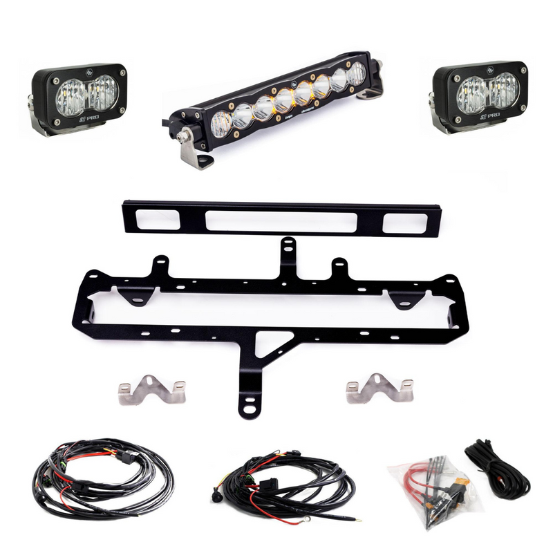 Baja Designs S8 10-inch/S2 Pro Grille Light Kit for Tacoma Pro (2024-2025) - Aspire Auto Accessories