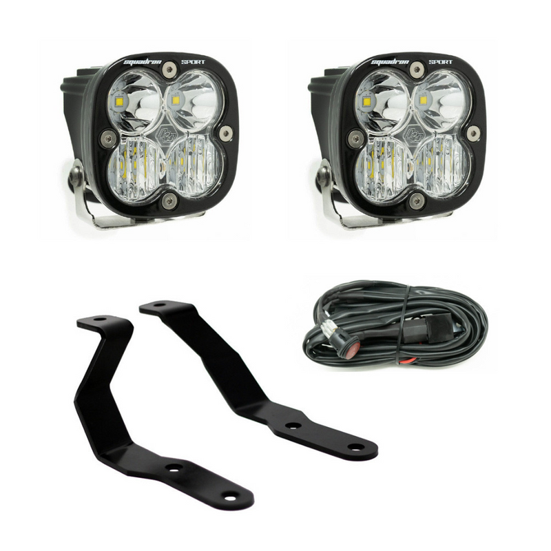 Baja Designs Squadron Sport A-Pillar Light Kit for Ford Ranger (2019-2023) - Aspire Auto Accessories