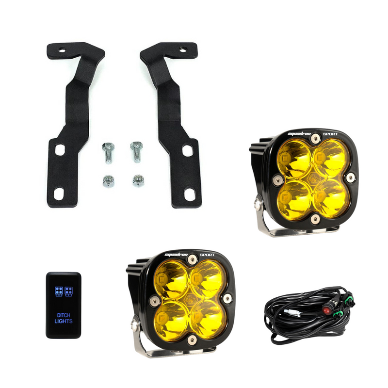 Baja Designs Squadron Sport Ditch Light Kit for Tacoma (2016-2023) - Aspire Auto Accessories