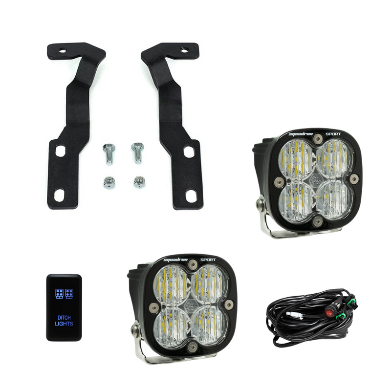 Baja Designs Squadron Sport Ditch Light Kit for Tacoma (2016-2023) - Aspire Auto Accessories