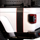 Adventure Life USA Bedside Stripe Graphic set for Gladiator JT (2020-2024) - Aspire Auto Accessories