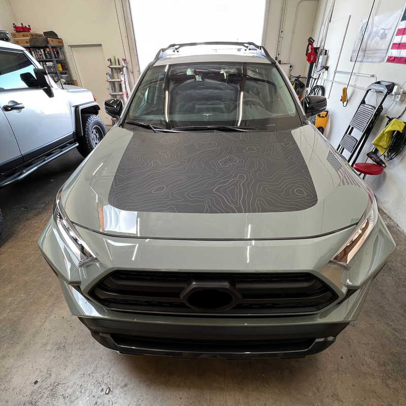 Beyond Wraps Hood Stamp for Rav4 (2018-2025)