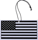 Black and White American Flag Air Freshener NEW CAR Scent - Aspire Auto Accessories