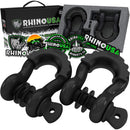 3/4" D-Ring Shackle Set (2-Pack)