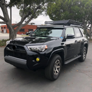 Cali Raised 52" Curved LED Light Bar Roof Mounting Brackets for 4Runner (2003-2024)