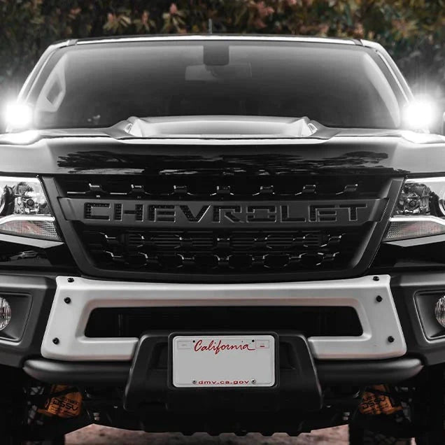 Cali Raised Low Profile Ditch Light Mounting Brackets for Chevy Colorado (2015-2022) - Aspire Auto Accessories