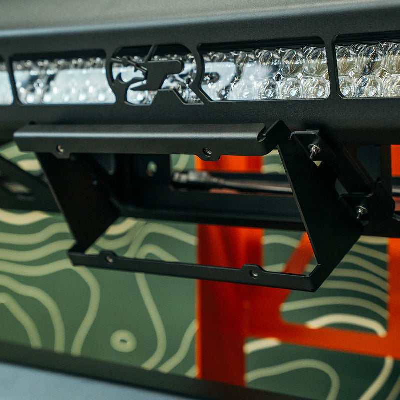 Cali Raised Stealth Bumper License Plate Mount for 4Runner (2014-2024) - Aspire Auto Accessories