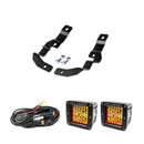 Cali Raised Low Profile LED Ditch Light Brackets Kit for Chevy Colorado/Canyon (2015-2022) - Aspire Auto Accessories