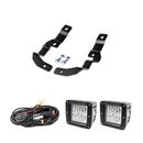Cali Raised Low Profile LED Ditch Light Brackets Kit for Chevy Colorado/Canyon (2015-2022) - Aspire Auto Accessories
