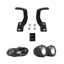 Cali Raised Low Profile LED Ditch Light Brackets Kit for 4Runner (2010-2024) - Aspire Auto Accessories