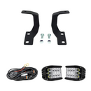 Cali Raised Low Profile LED Ditch Light Brackets Kit for 4Runner (2010-2024) - Aspire Auto Accessories
