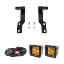 Cali Raised Low Profile LED Ditch Lights Brackets Kit for Tacoma (2005-2015) - Aspire Auto Accessories