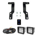 Cali Raised Low Profile LED Ditch Lights Brackets Kit for Tacoma (2005-2015) - Aspire Auto Accessories