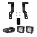 Cali Raised Low Profile LED Ditch Lights Brackets Kit for Tacoma (2005-2015) - Aspire Auto Accessories