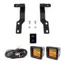 Cali Raised Low Profile LED Ditch Lights Brackets Kit for Tacoma (2005-2015) - Aspire Auto Accessories