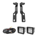 Cali Raised Low Profile LED Ditch Light Brackets Kit for RAV4 (2019-2024) - Aspire Auto Accessories