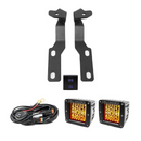 Cali Raised Low Profile LED Ditch Light Brackets Kit for RAV4 (2019-2024) - Aspire Auto Accessories