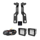 Cali Raised Low Profile LED Ditch Light Brackets Kit for RAV4 (2019-2024) - Aspire Auto Accessories
