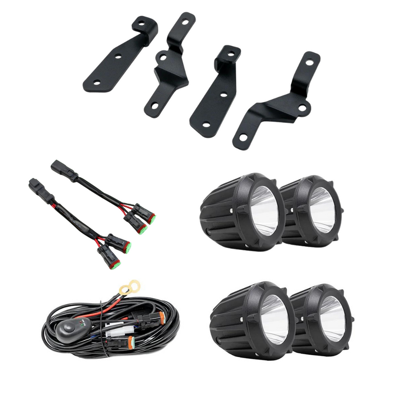 Cali Raised LED Ditch Light Mount Kit for Ford Bronco Raptor (2021-2024) - Aspire Auto Accessories