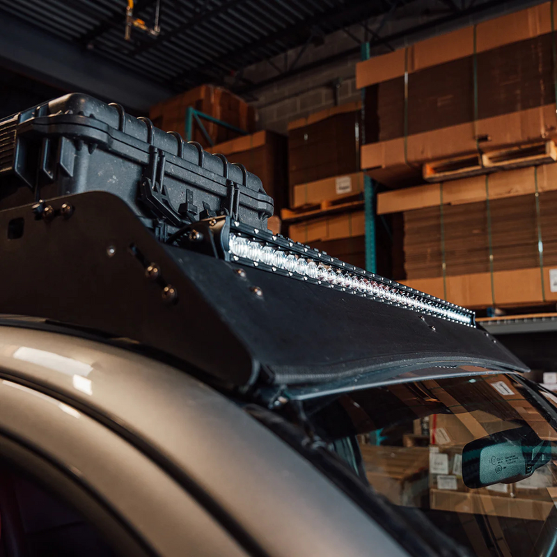 Cali Raised Sherpa Roof Rack LED Light Bar Bracket Kit - Aspire Auto Accessories